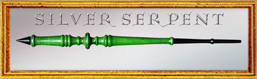 silver serpent wand